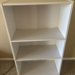 White Bookshelf