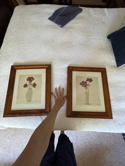 Framed Flower Art