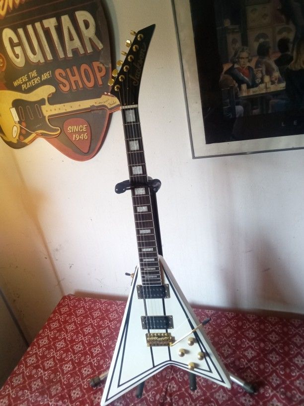 Randy Rhodes Guitarist For Ozzy Osbourne Jackson Guitar
