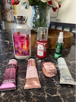 MAKE OFFER!!! BBW Lot!!   Some Gently Used and Some New not used!  Lotions, Sprays, Hand Sanitizers.    See Description