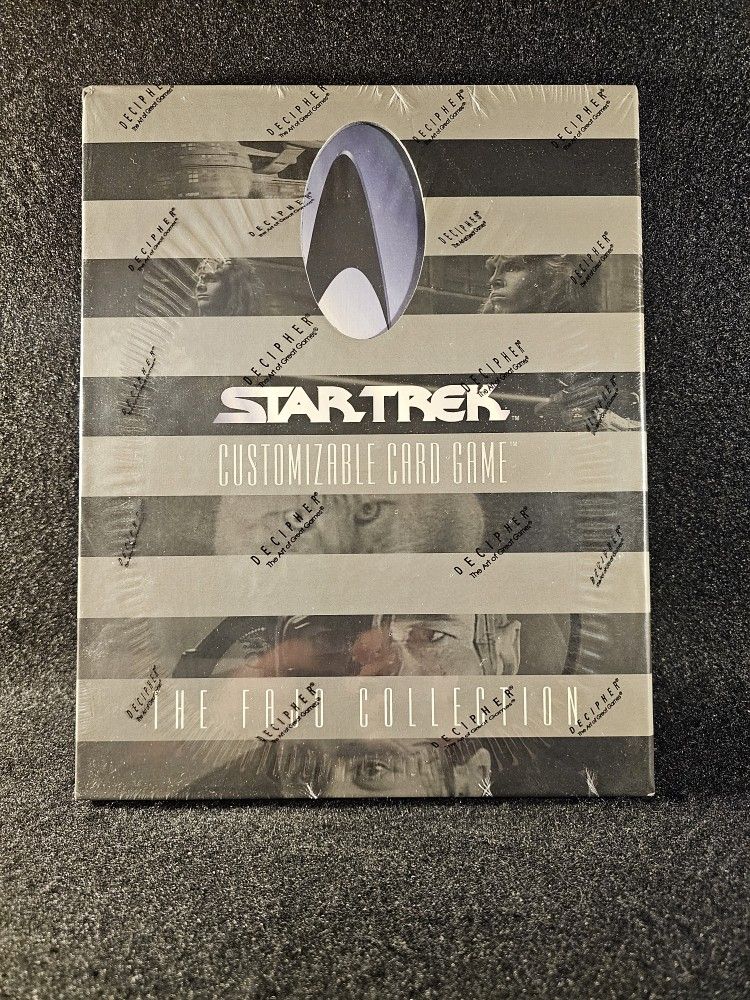 Star Trek Customizable Card Game 1997 "The Fajo Collection" ⭐️Factory-Sealed⭐️