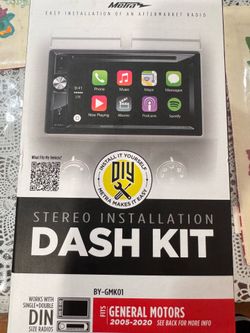 GM 2 din dash kit  used