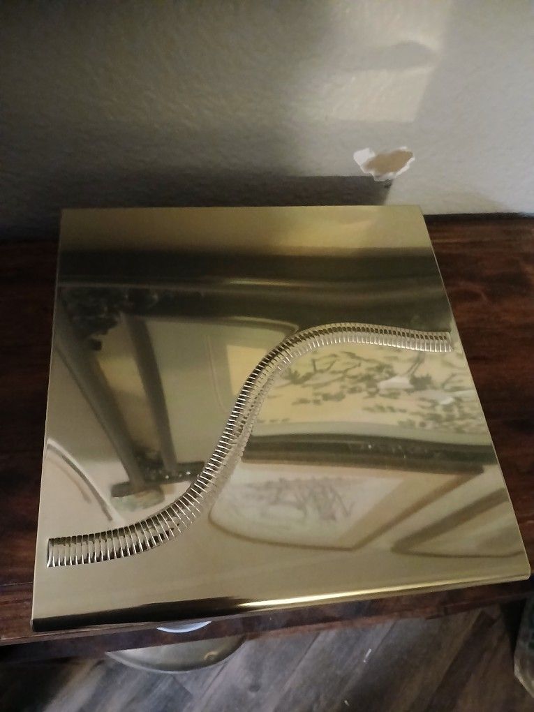 Avon 1986 Centennial Gold Tone Jewelry Box 100 Year Anniversary
