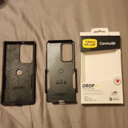 OtterBox Galaxy S22 Commuter Series Case - Black, Slim & Tough, Pocket-Friendly, with Port Protection

