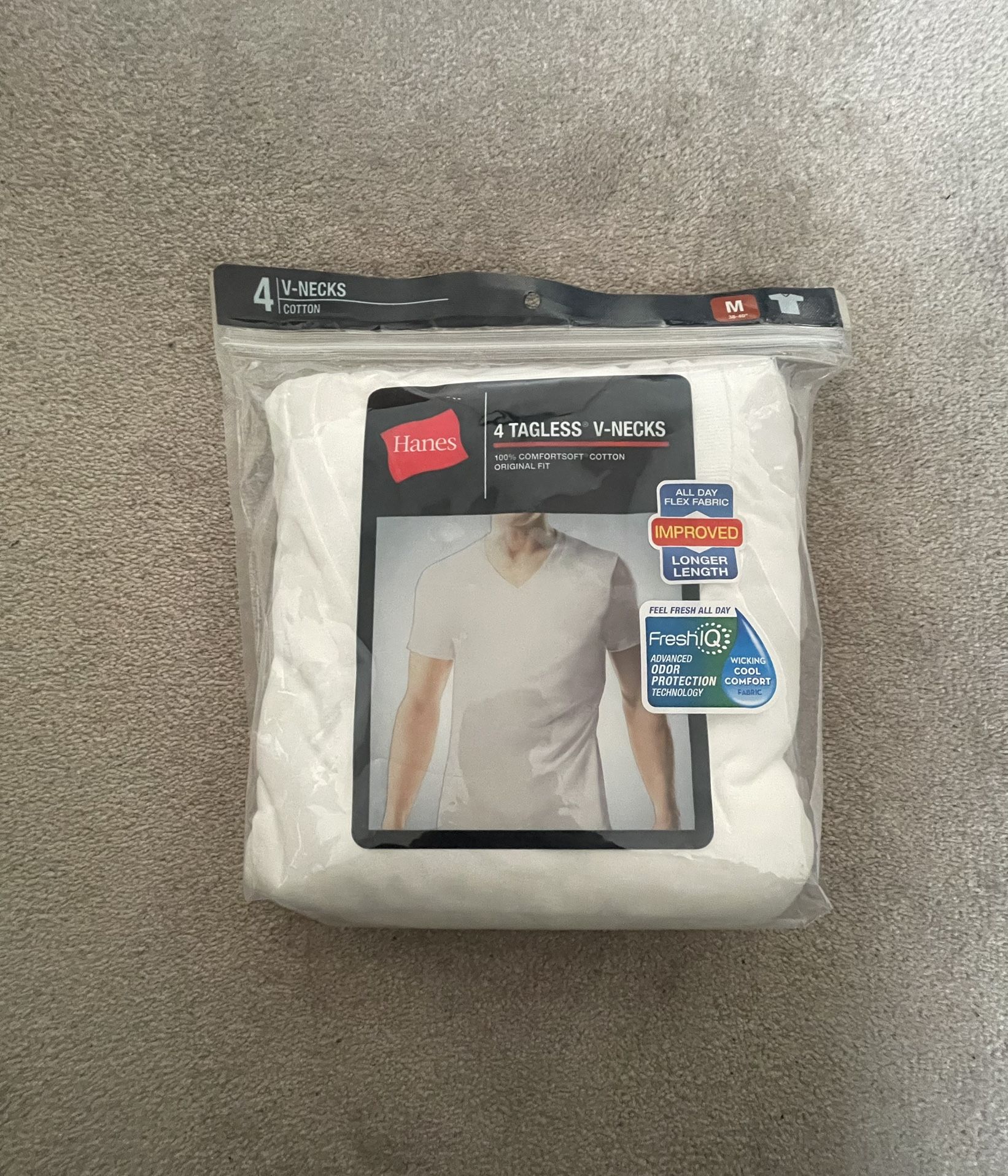Hanes men's V Neck Shirts