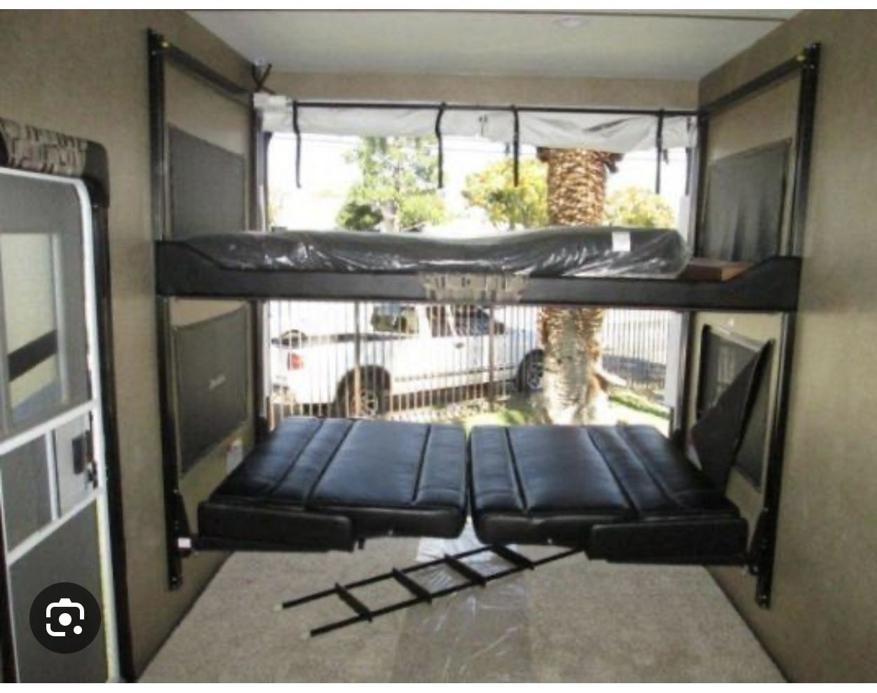 Happi Jac Rv Travel Trailer 5th Wheel Van Garage Bed Sofa Futon Conversion for Sale in Spring