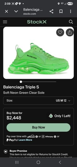 Balenciaga Triple S Size 13