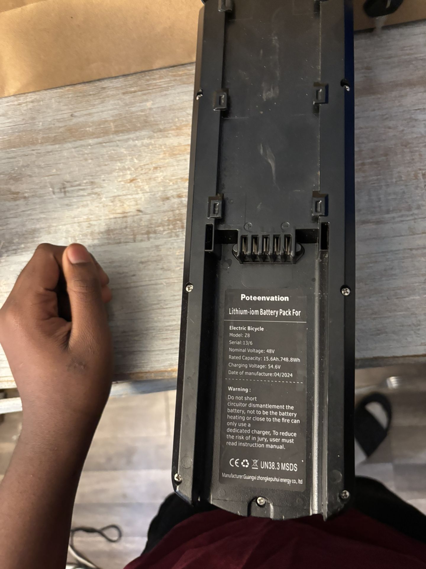 E Bike Battery