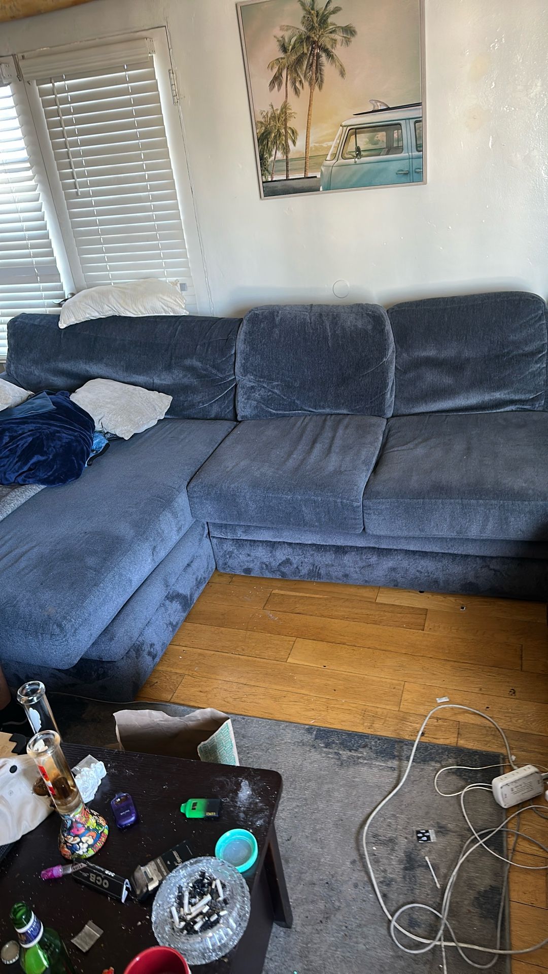 Big Blue Couch