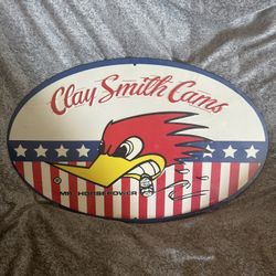 Car collectible metal sign