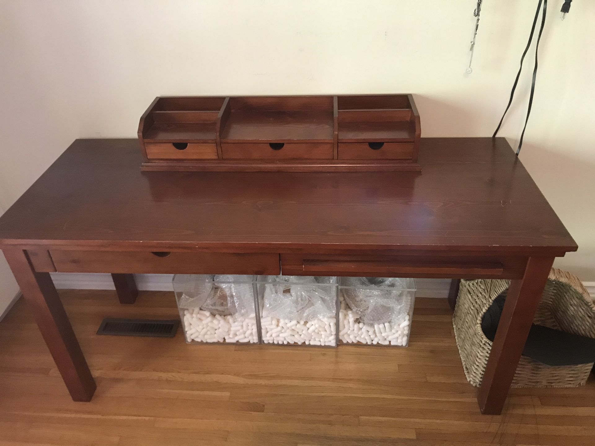 Pottery Barn Desk and Chair