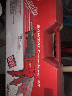 Milwaukee Sawzall Hatchet Kit