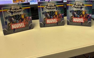 2026 Topps Chrome Marvel Mega Box