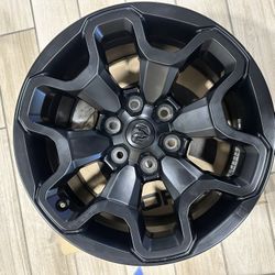 Ram Trx Oem Black Rim18in