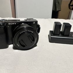 Sony A6100 With Kit Lens