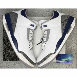 Jordan 3 Midnight Navy 11.5 Men