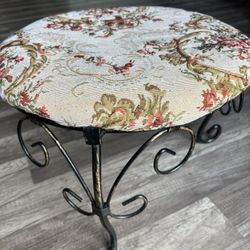 Pair Of Oil Rubbed Bronze Stools 