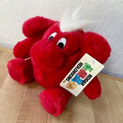 Vintage 1989 Kodak Kolorkins Plush Toys FLASH Red Stuffed Animal