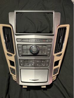 Cadillac CTS Aftermarket Radio Kit with ac control ready