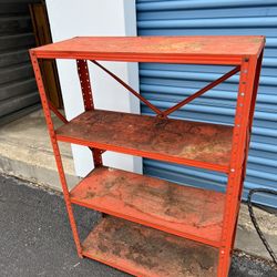 Lightweight Garage Shelving -3.5’ tall x 2.5 w x 1’d