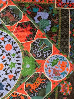 Hermes Collections Imperials Silk Scarf.