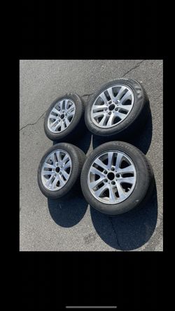 4 - 205/55r16 5x120 5x4.72 Stock Bmw 330 328 3 Series Wheels Rims Good 80% Treads Tires !!!!!!!!!!!!