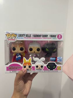 Powerpuff girls funko pop 3 pack