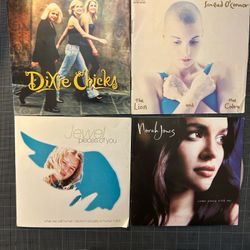 90s (4) CD Lot Jewel, Sinead O’Connor, Norah Jones, Dixie Chicks. Breakthroughs