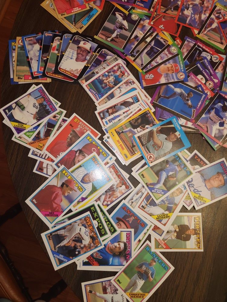 Baseball Card Collection From 1905 To 1980's