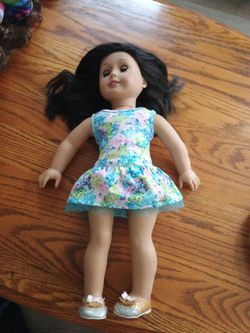 American girl doll used