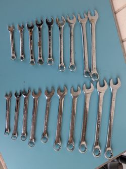Pittsburgh Combination Wrench Set Assortment