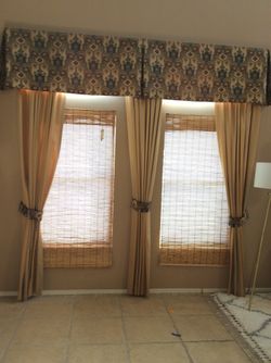 Beautiful Custom Made Curtains 21 Piece 8” Foot High 
