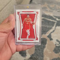 Trae Young  National Treasures Number 90/99 Basketball Card/ Taking Offers 