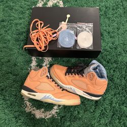 Jordan 5 Dj Khalid Size 7.5 No Laces Locks Used 