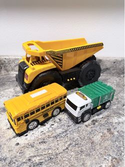 Toy cars and truck