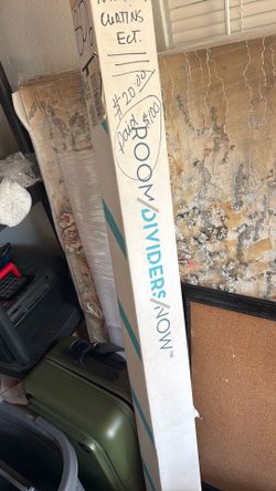 Room divider ceiling track system