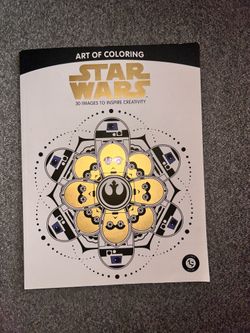 Loot Crate Exclusive Star Wars coloring book
