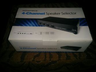 Monoprice Speaker Selector