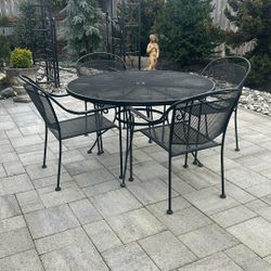 Outdoor Table And Chair Set