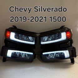 Chevy Silverado 2019-2021 Headlights 