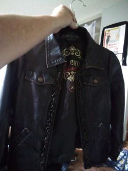 BIG CHILL GIRLS MEDIUM LEATHER JACKET