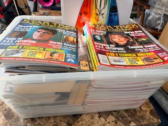 Star Trek Magazine and Memorabilia Collection Huge Lot OBO Take All