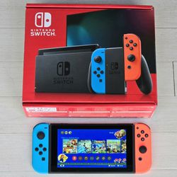 NINTENDO SWITCH V2 **MODDED* (BRAND NEW)  TRIPLE BOOT W/ ANDROID TABLET MODE 
