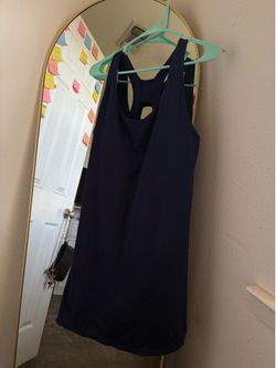 navy womans athletic dress