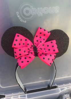 Minnie mouse headband