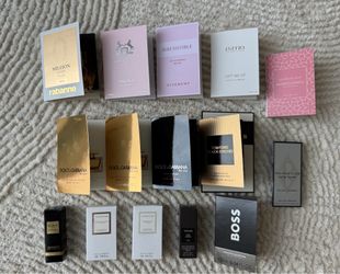 Fragrance samples