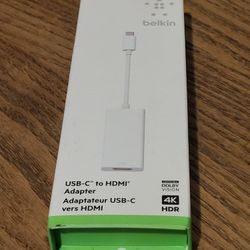 Belkin USB-C to Hdmi Adapter 
