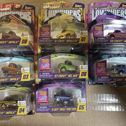Car tuned lowriders series 1 set