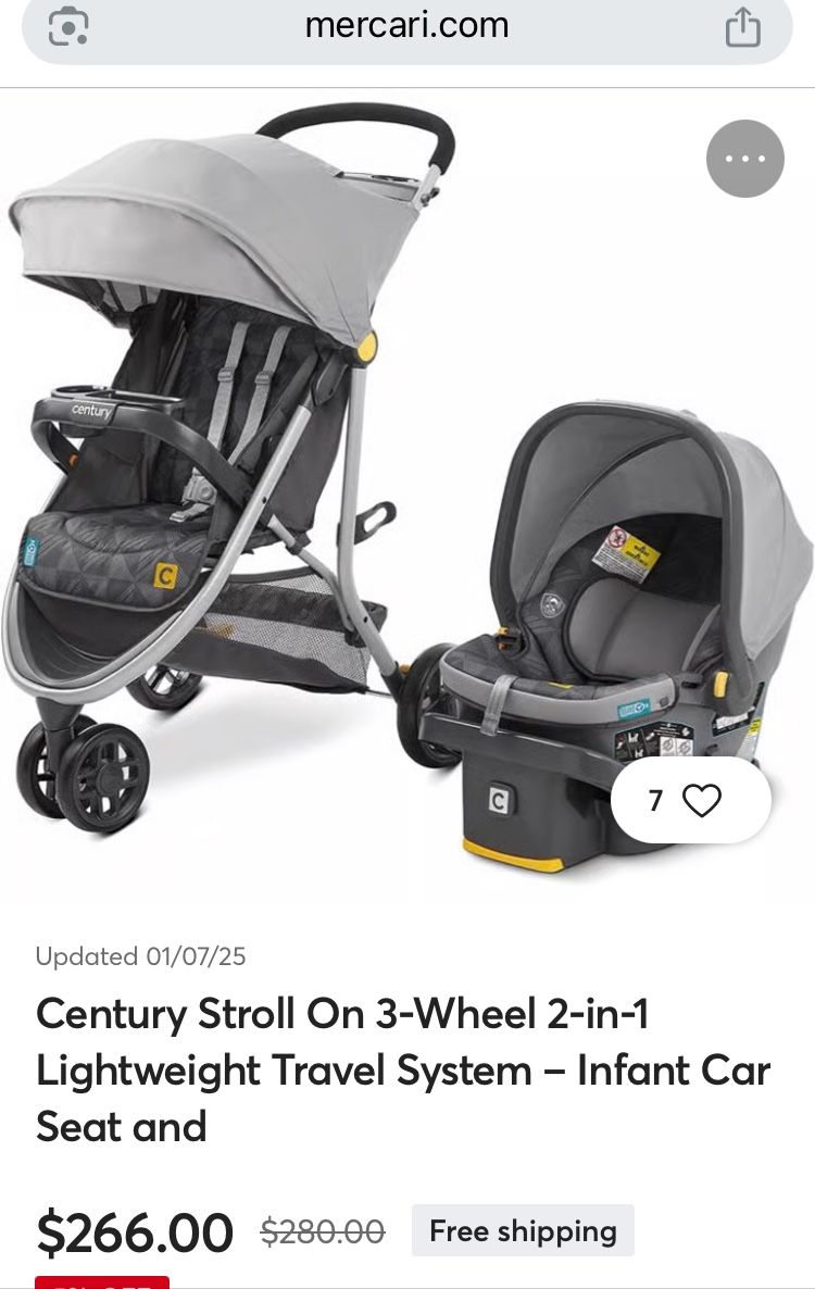 Graco Century Stroller & Car Seat