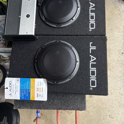 JL Audio Subs And Amp